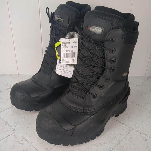 Baffin Workhorse Composite Toe Waterproof Cold Weather Men 10 Women 11.5 AAA